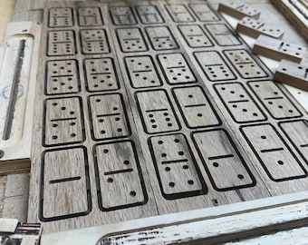 Archivo CNC de juego de dominó