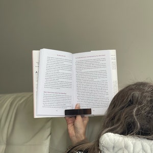 Book Page Holder, Thumb Page Holder, Book Holder, CNC Cut, Reading, Book Accessories, Gifts for reader