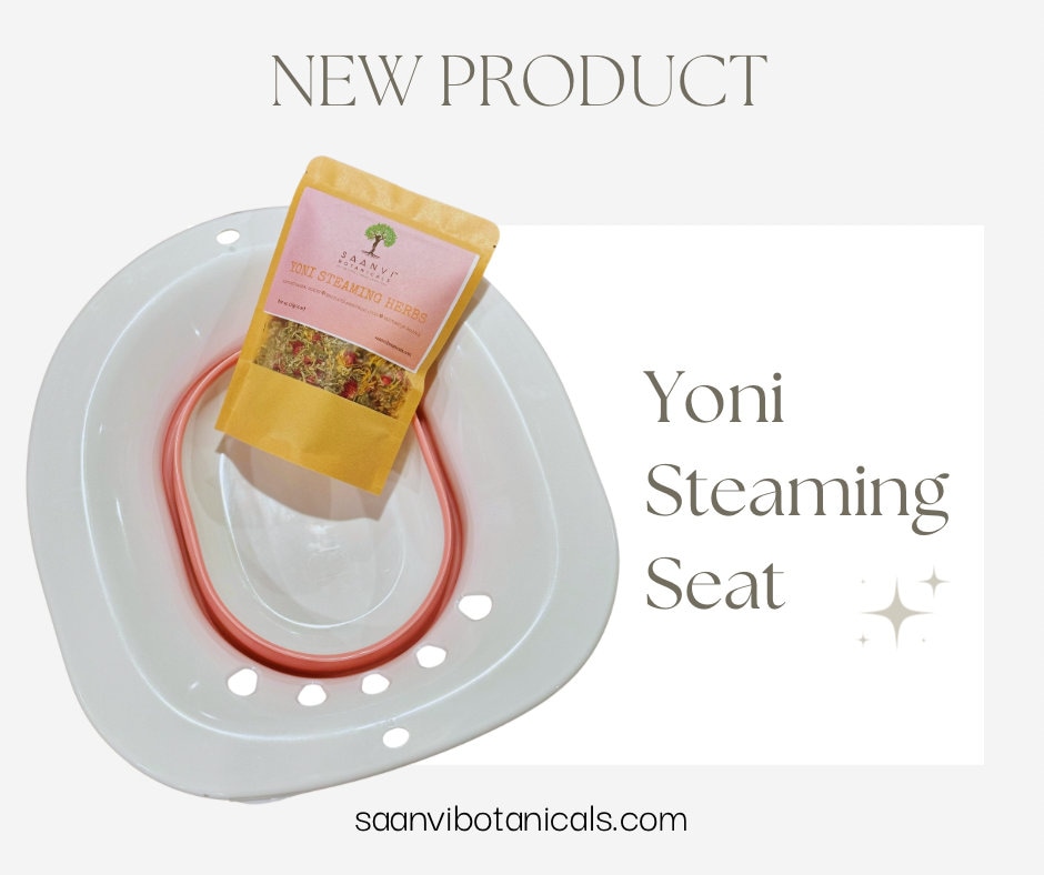 YONI STEAMING SEAT with 2 oz of Yoni Herbs