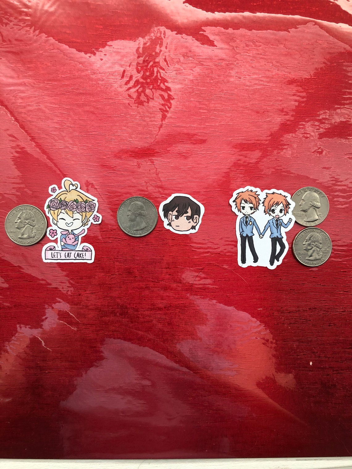 Ouran High School Host Club Stickers Etsy New Zealand