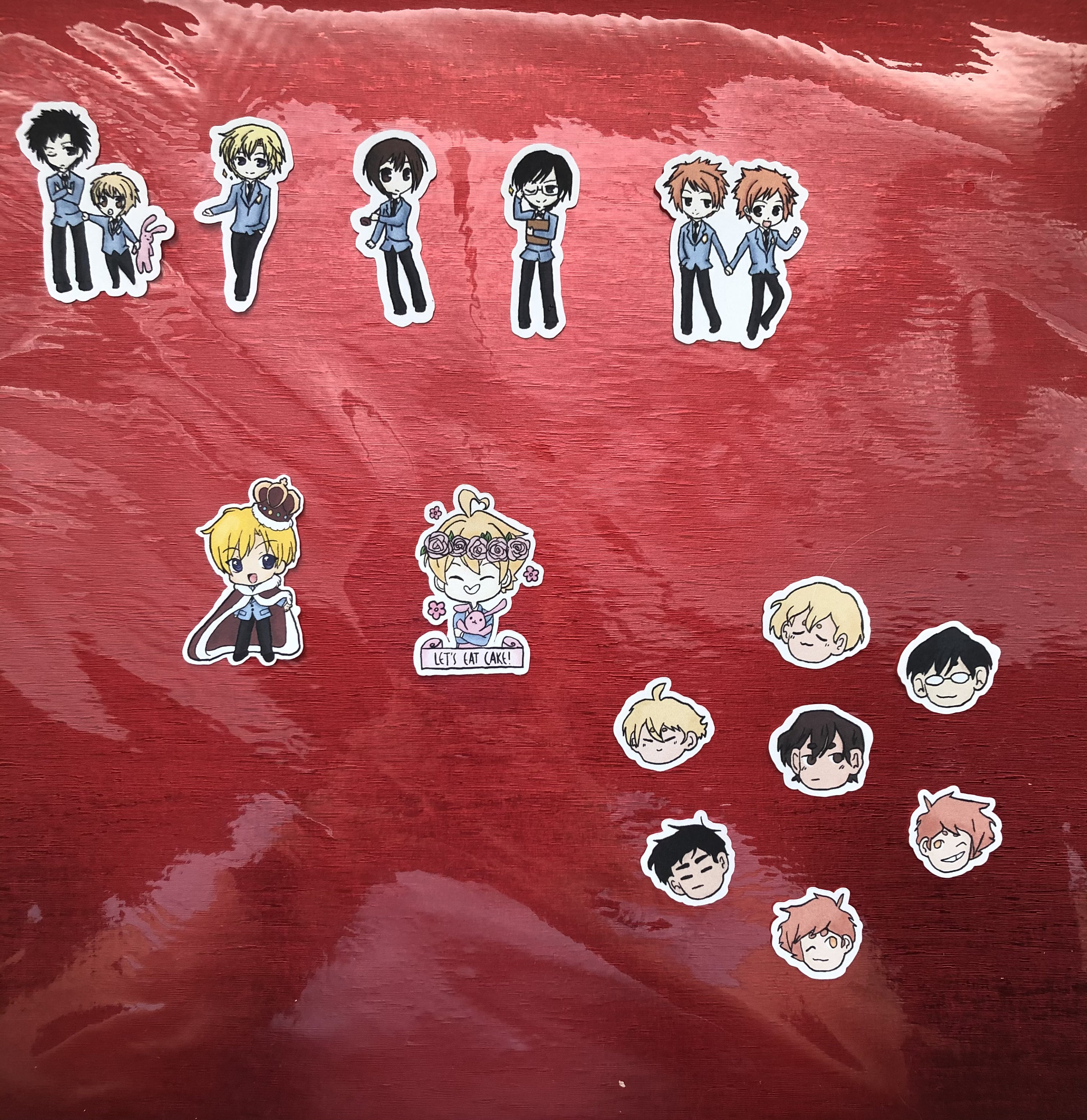 Ouran High School Host Club Stickers Etsy New Zealand