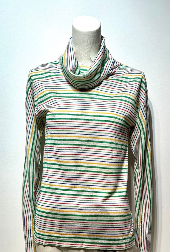 Genesis Vintage 1970s cream acrylic sweater with g