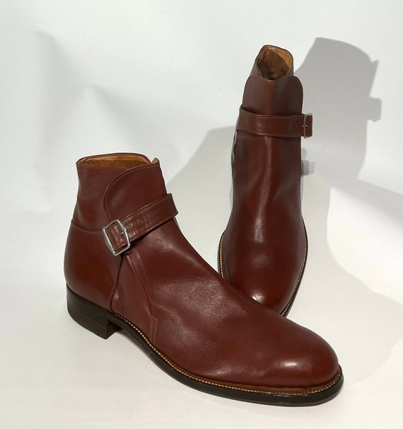 Brown Chelsea boot, brown ankle boot, Justin boot,