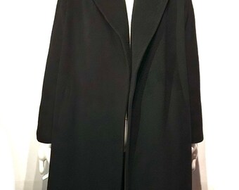 1960s 100% important genuine cashmere winter overcoat excellent condition