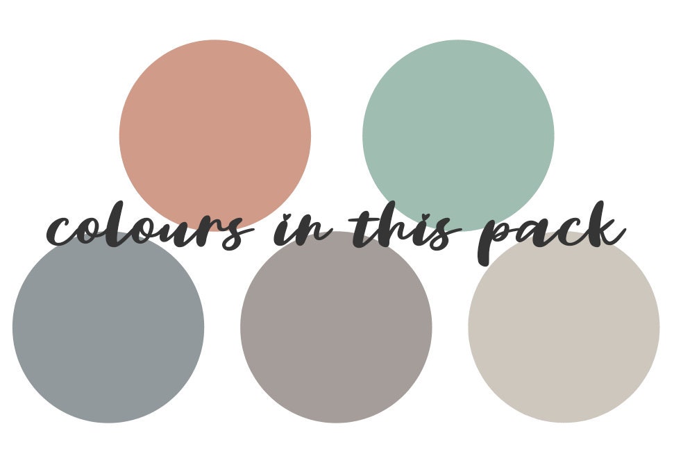 Neutral Wall Dot Decals Pack of 30 | Removable & Reusable Fabric ...