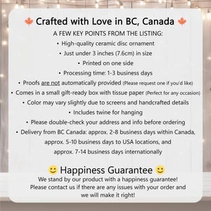 a poster with a list of things to do in canada
