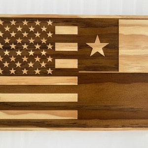 American and Chile Flag, Laser Engraved Gift, Chile citizenship gift, American Chilean gift, dual citizen gift, Chile