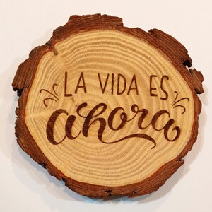 Iman de Madera Grabado a Laser, Recuerdo Boda Personalizado, Regalo de empresa, Detalle Eventos
