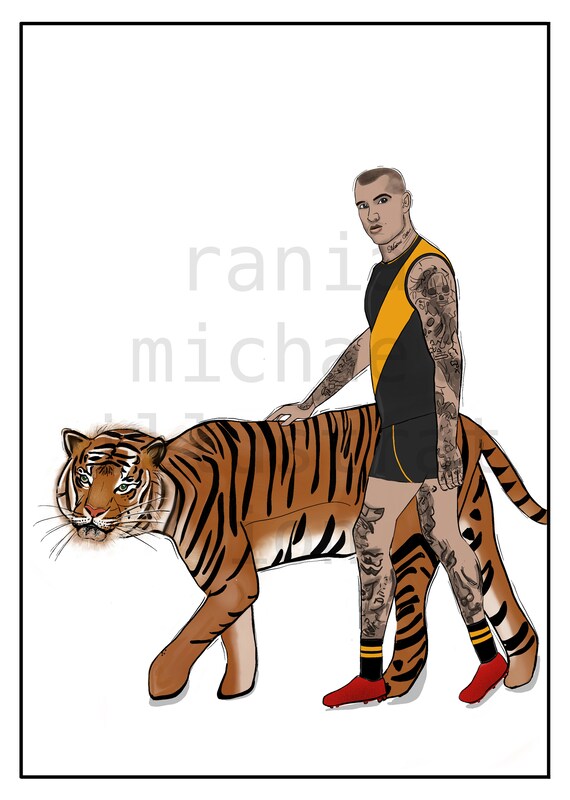 TIGERLAND limited Edition Print Etsy