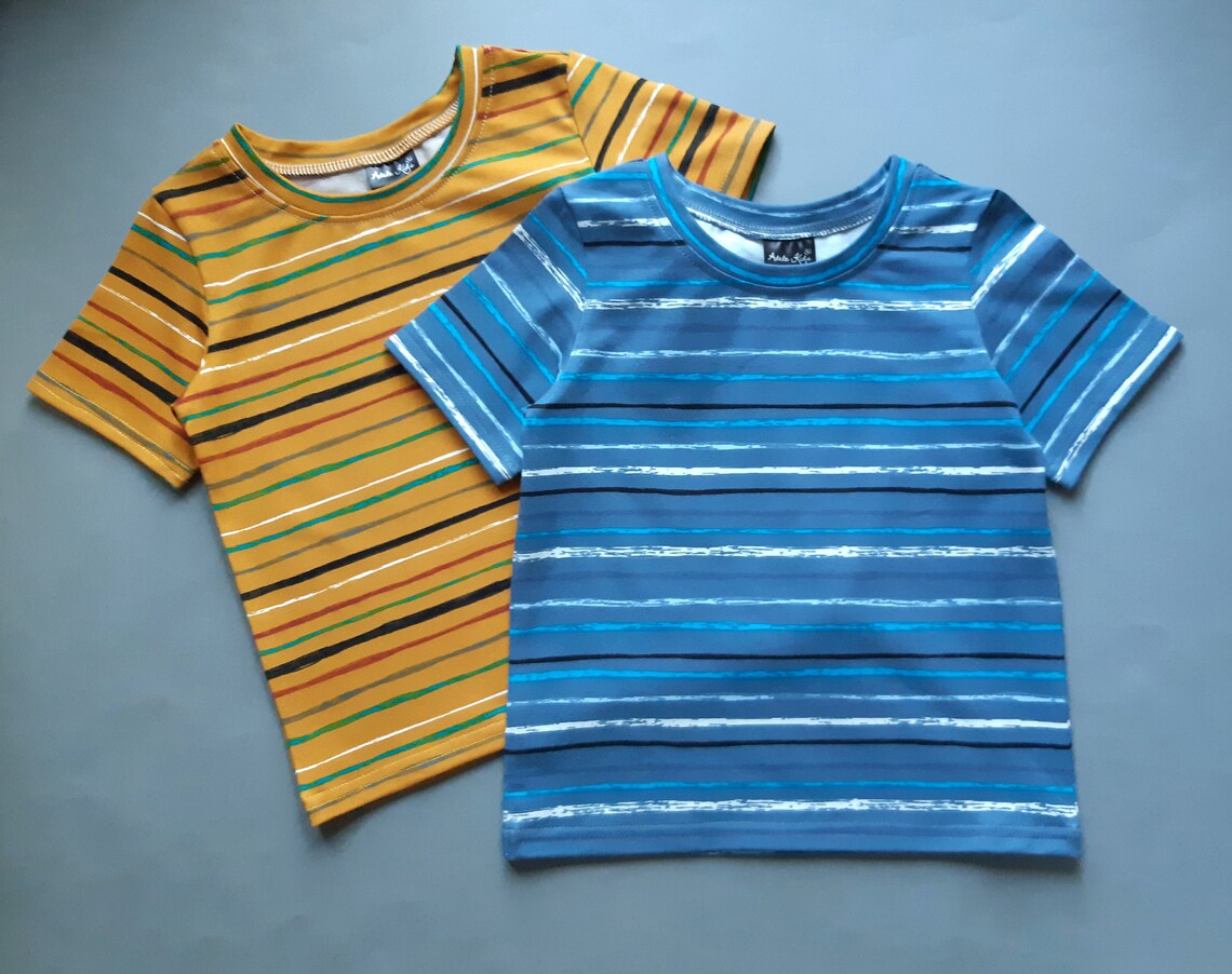 Boy striped shirts Baby boy casual clothes Summer T-shirt | Etsy