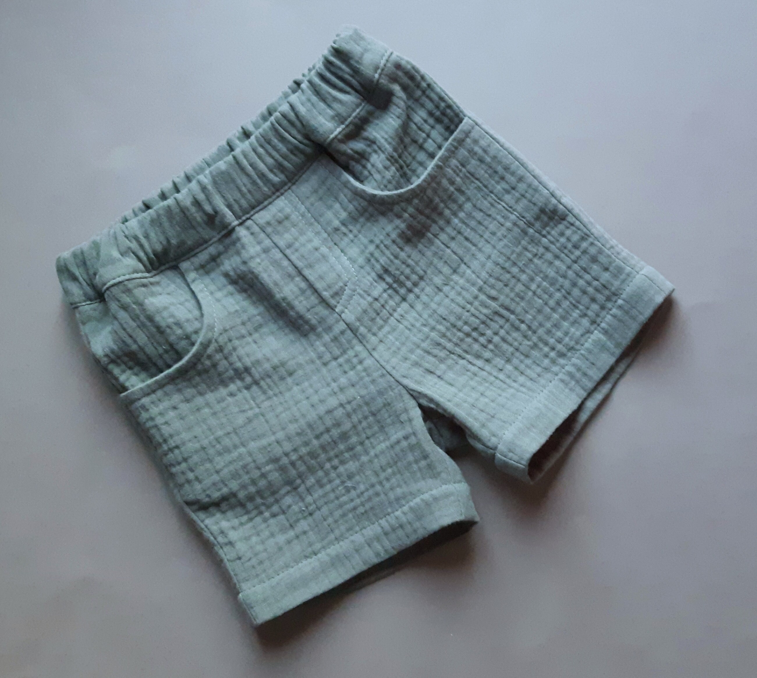 Baby boy outfit Baby muslin shirt and shorts Children's Etsy