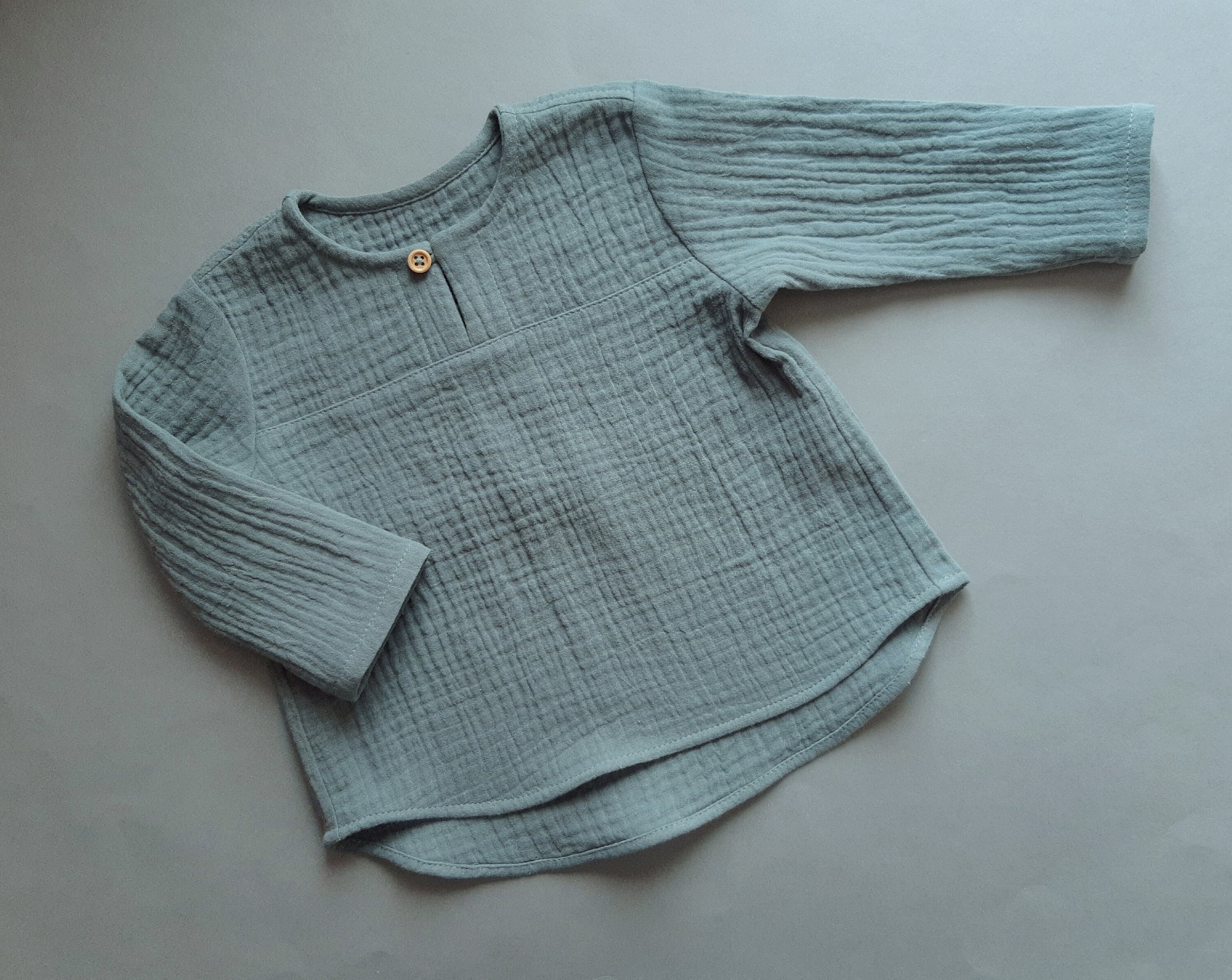 Baby boy muslin shirt Kids cotton clothing Boy summer Etsy