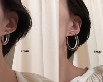 Black /& Clear resin hoops