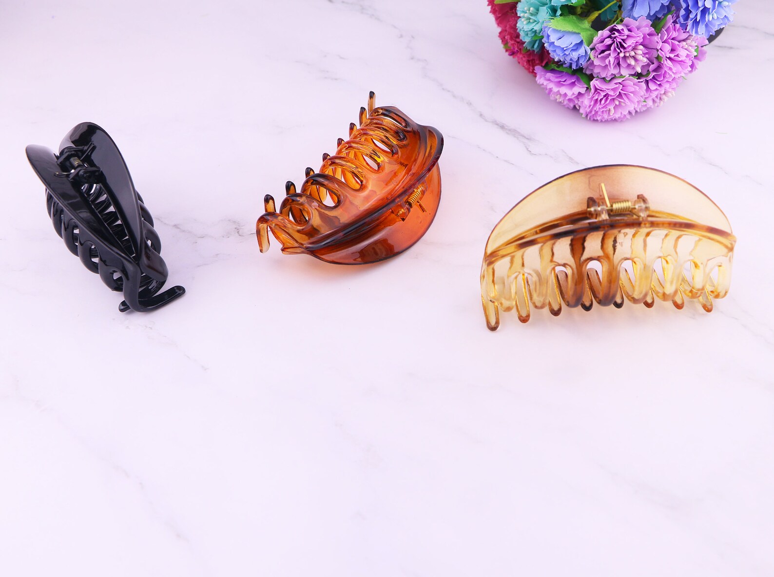 Extra Large Matte Hair Claw Cliphair Claw Clips for Thick Etsy