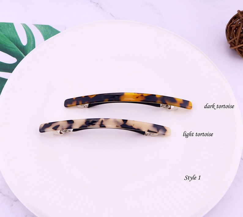 Long Hair Barrette for Thick Hair Thin Hairhair Barrettes Etsy