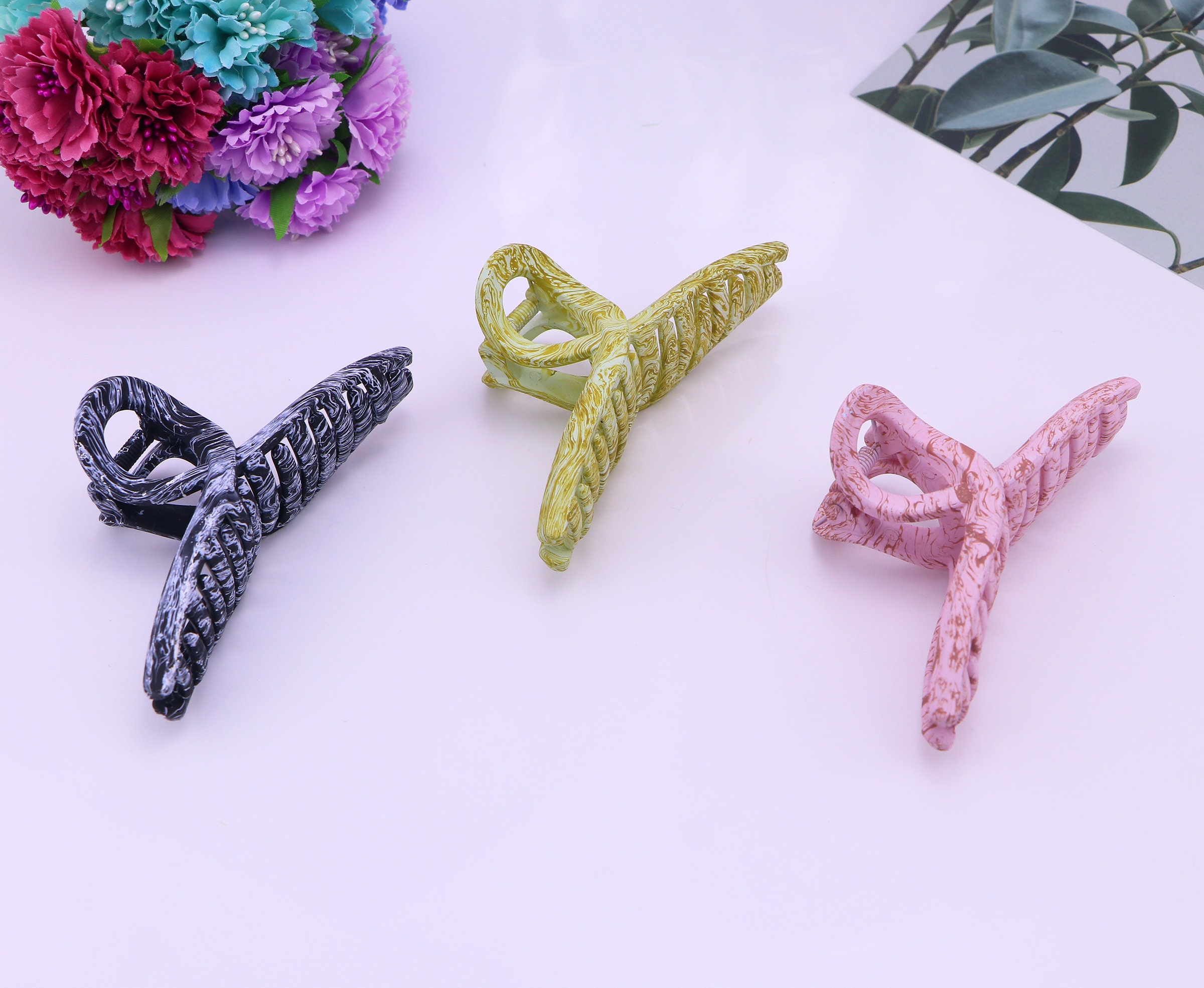 Extra Large Hair Claw ClipHair Clips For Thick Hair Thin Etsy