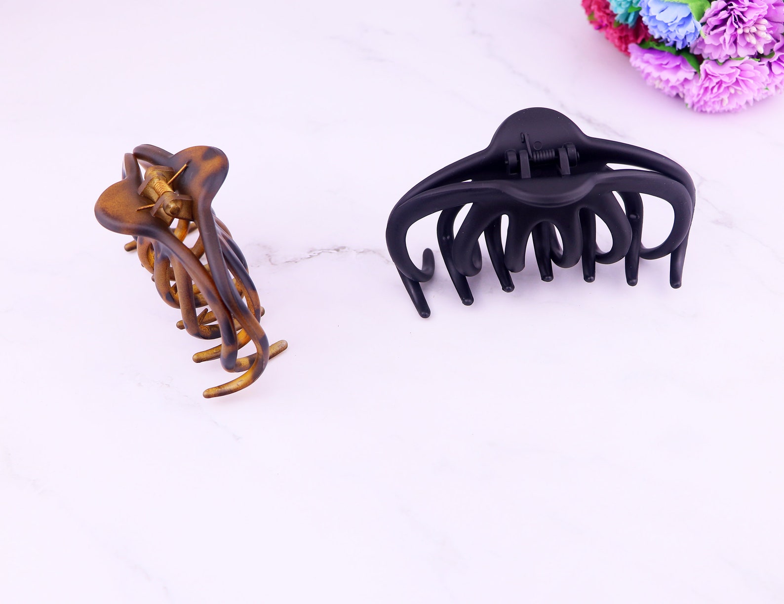 Extra Large Matte Hair Claw ClipHair Claw Clips For Thick Etsy