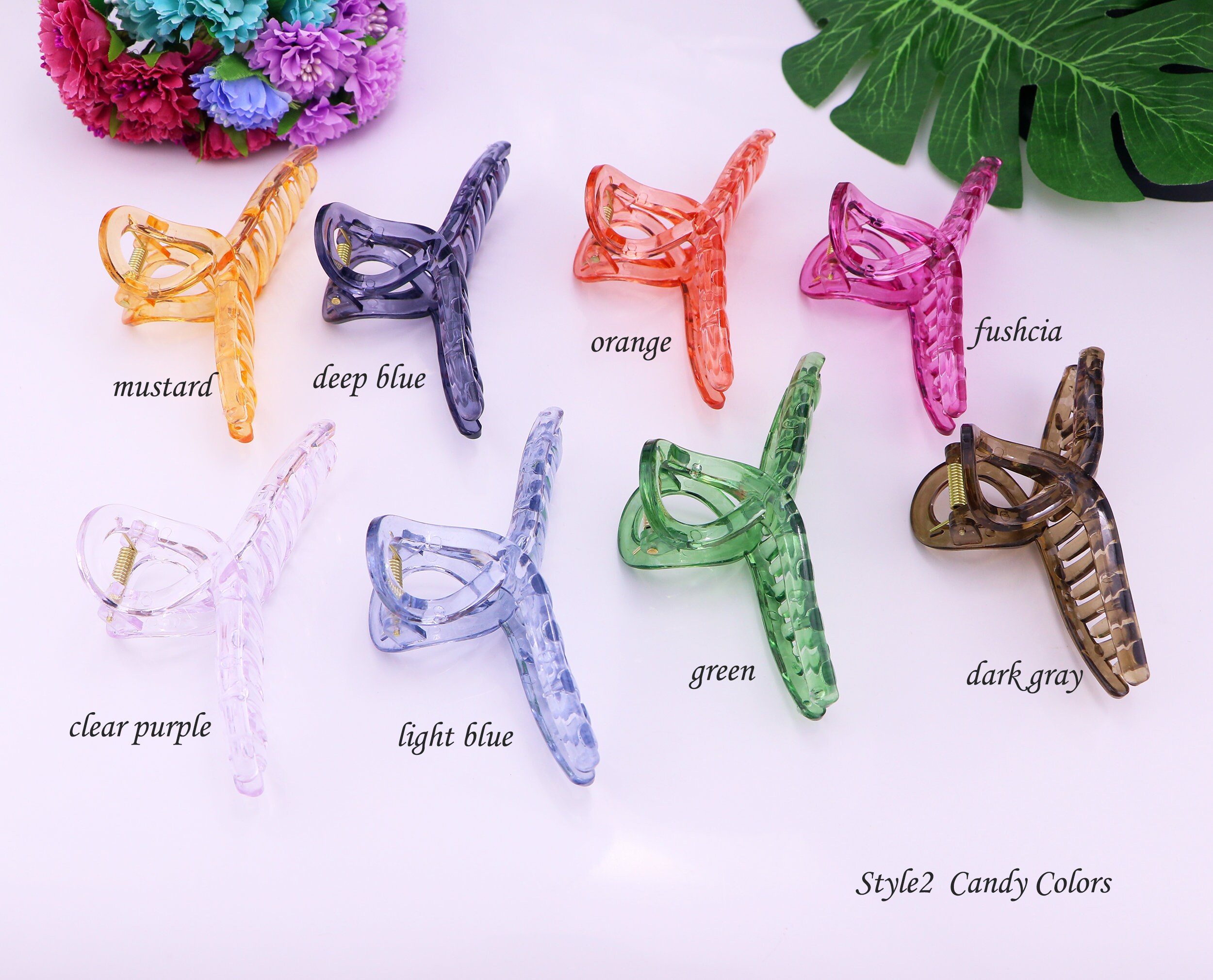 Extra Large Matte Hair Claw ClipHair Claw Clips For Thick Etsy