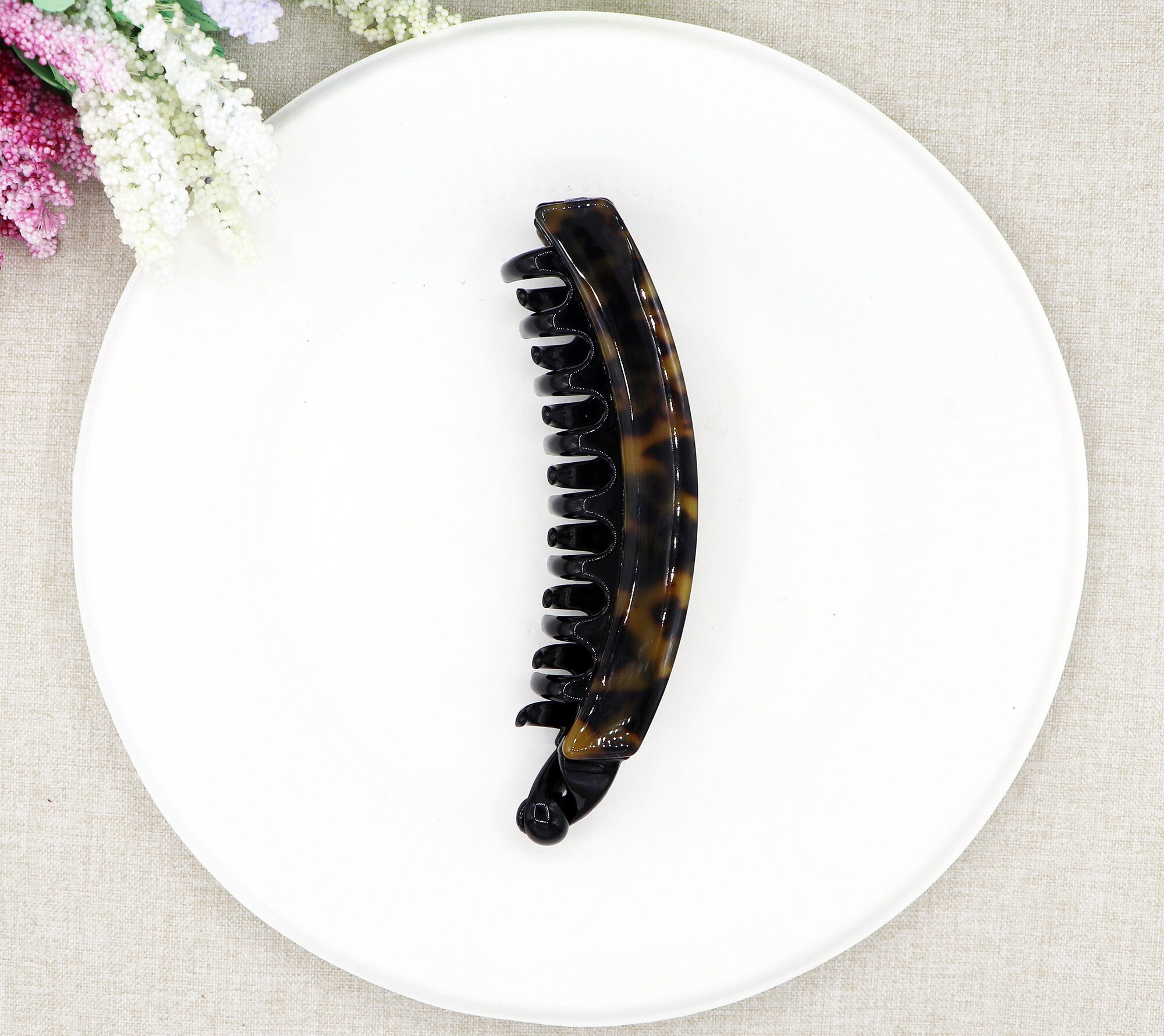 Extra Large French Banana Claw Clip In tortoise ShellMulti Etsy