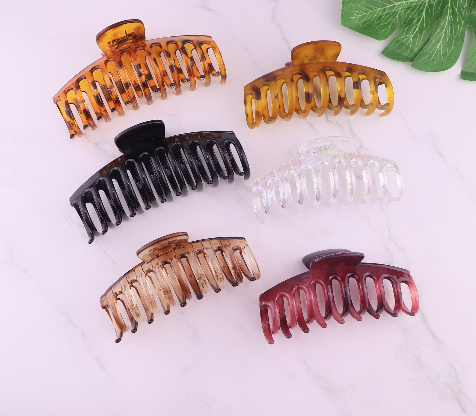 Extra Large Hair Claw Cliphair Claw Clips for Thick Hair Etsy
