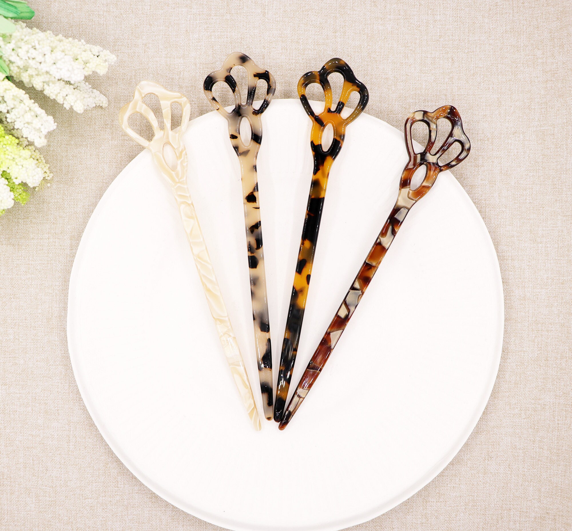 Hair StickVintage Hair Stick For Long HairTortoise Shell Etsy