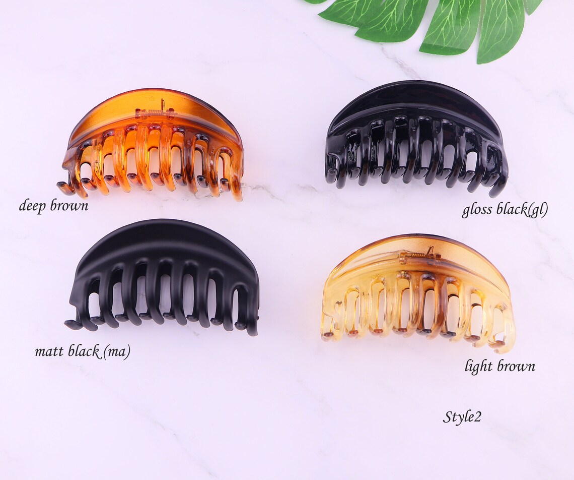 Extra Large Matte Hair Claw ClipHair Claw Clips For Thick Etsy