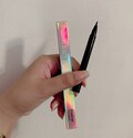 Black waterproof Eyeliner with felt tip // long lasting // Precise lines // thin lines // thick lines // Liner // Definition // Matte