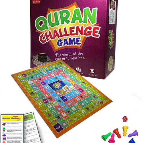Quran Challenge Game Islamic Kids Muslim Toy Learning - Etsy