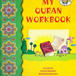 My Quran Workbook -Muslim,Islamic Children  Activity Book  Ideas Gift