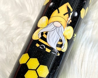 Bee Gnome Peek-a-Boo Tumbler