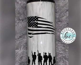 Military Themed Tumbler