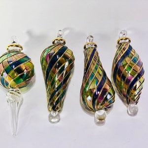 Décorations de Noël égyptiennes multicolores, ornements décoratifs en or, ce prix pour une seule décoration