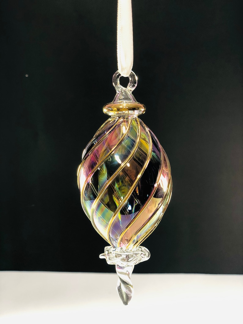 Egyptian Hand Blown Glass Christmas Ornaments Decorative by Etsy