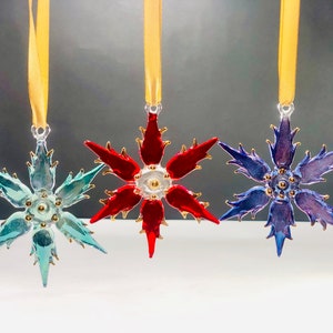 Egyptian hand blown glass Christmas ornaments stars decorative by 14k gold mouth blown glass ornaments Egyptian glass ornaments