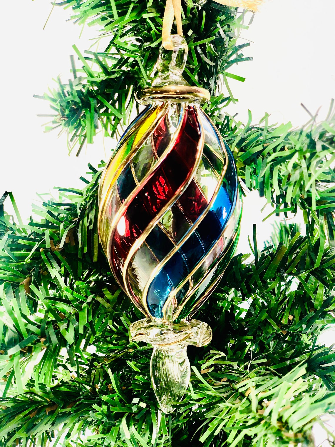 Egyptian Hand Blown Glass Christmas Ornaments Decorative by Etsy