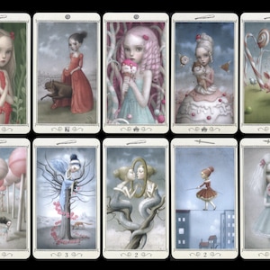 Tarot Digital + Enlace de regalo / Baraja de Tarot de 78 cartas / Imprimible / ¡Descarga esta baraja al instante e imprímela en casa!