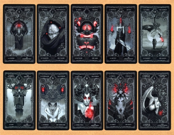 78 Digital Tarot + Gift Link | 78 Cards Tarot by Nekro 13 Tarot
