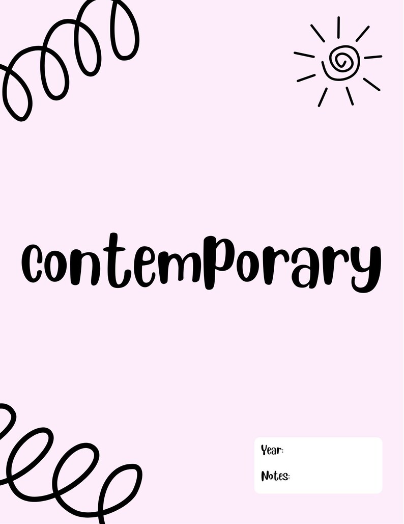 Dance Binder Covers Etsy