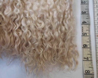 Wensleydale locks raw fleece natural wool washed fleeces WENSLEYDALE  shiny locks