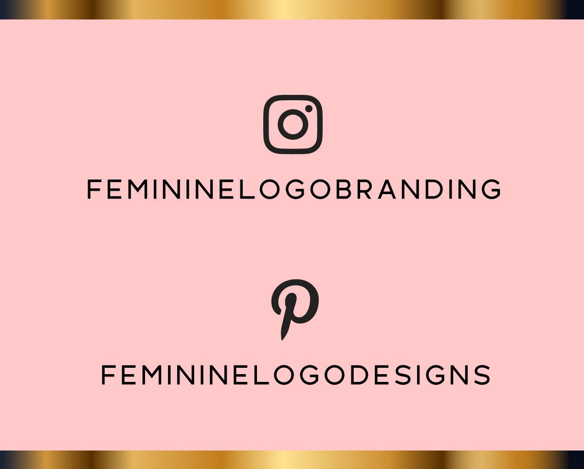 Hair logo Hair logo template DIY Hairstylist logo Hair logo | Etsy