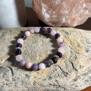 Parkinson’s Support Genuine Crystal Energy Bracelet