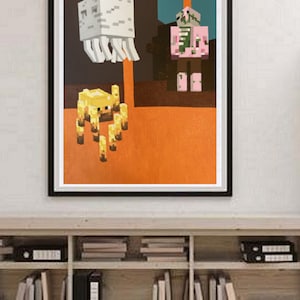 Pixel Art from Original Painting