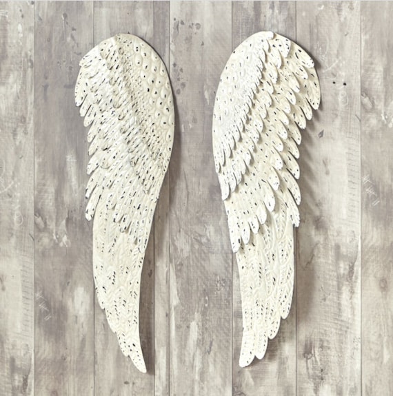 Angel wings wall decor 2 Pieces Heavenly Angel Metal Wings Etsy