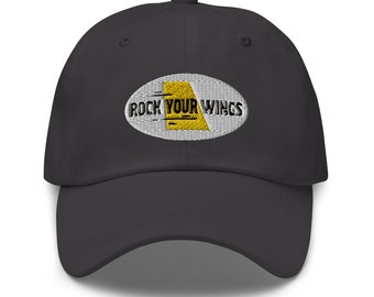 Rock Your Wings On Our Premium Dad hat