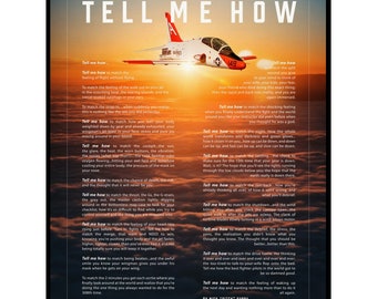 T-45A Goshawk This is a premium poster with the Tell Me How description of military flight on museum quality Archival Matte Paper.