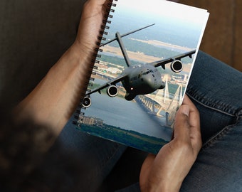 C-17 Charleston Spiral notebook