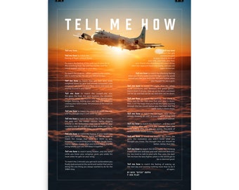 Tell Me How posters 