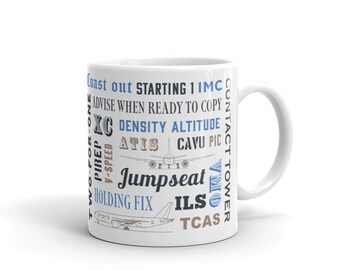 The Commercial Pilot's Say Again Mug