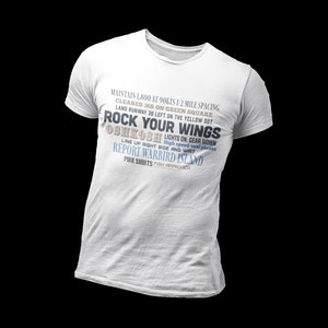 Rock Your Wings Oshkosh T-Shirt On Our Men’s premium heavyweight tee