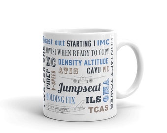 The Commercial Pilot's Say Again Mug